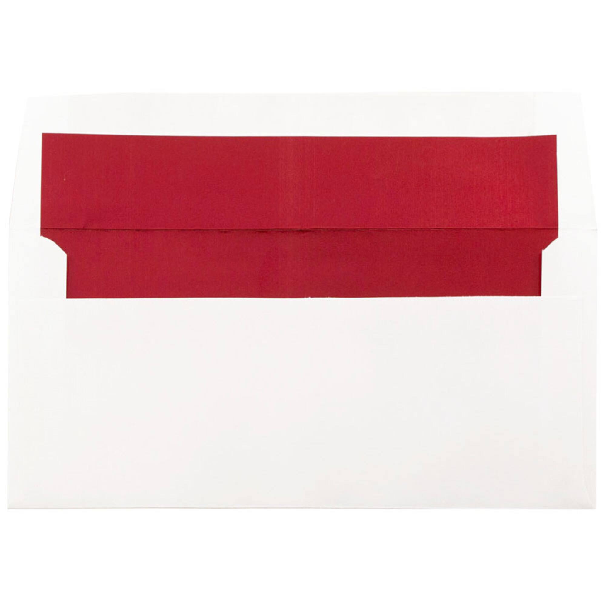 JAM Paper 4" x 8" Foil Lined Invitation Envelopes